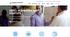 Desktop Screenshot of growthtechnosoft.com